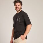 t-shirt μαυρο