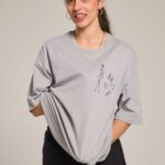 γκρι t-shirt