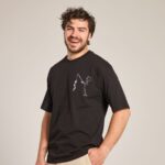 t-shirt μαυρο