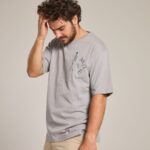 γκρι t-shirt
