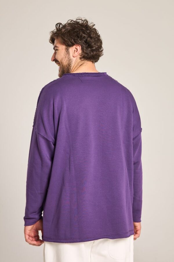 φούτερ μωβ unisex