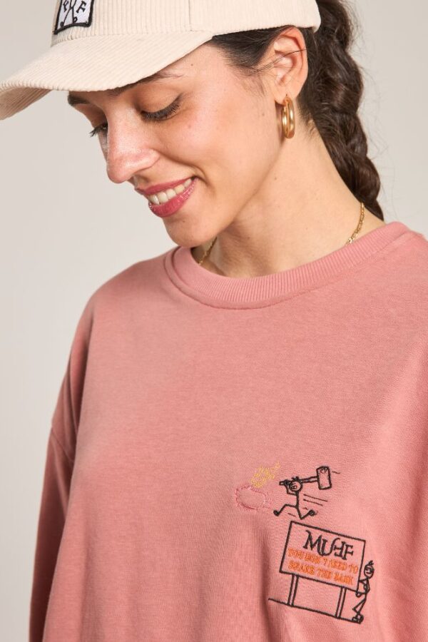 unisex tshirt σαπιο μηλο