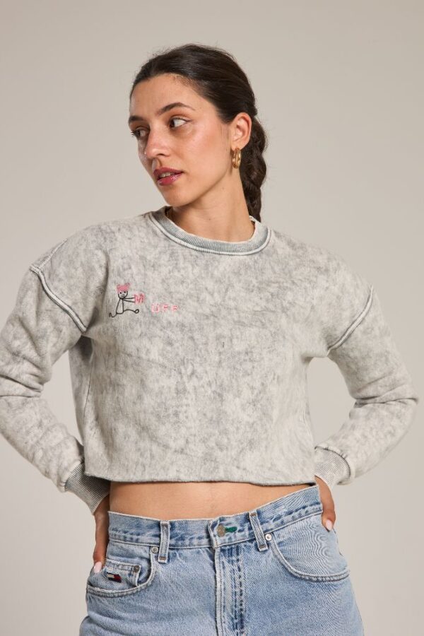 crop hoodie