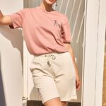 μπεζ βερμούδα unisex
