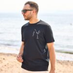 t-shirt μαυρο