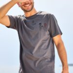 γκρι σκούρο μπλούζα