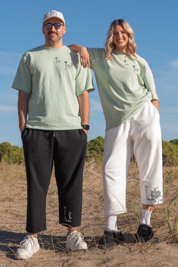 shirt oversized mint