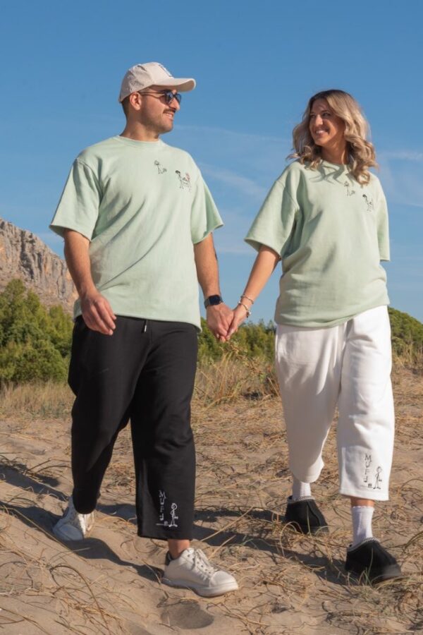 shirt oversized mint