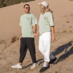 shirt oversized mint