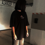 oversized t-shirt snowboard