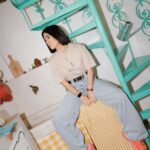 Muff Oversized beige shirt