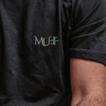 muff t-shirt μαυρο oversized