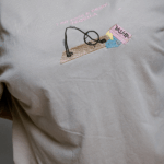 oversized t-shirt and grey Jeans